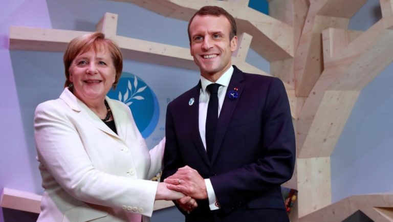 Forum Sur La Paix Macron Merkel Et Gutteres Plaident Pour Le