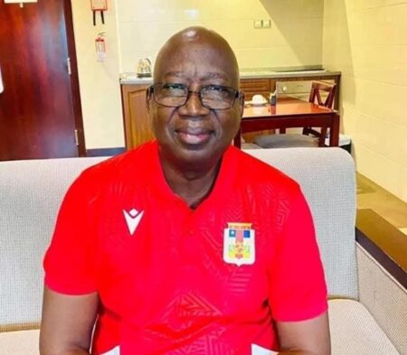 Célestin Yanindji , Président de la fédération centrafricaine de football