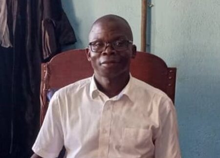 Bienvenue Zéphirin Kotazo Yétene, procureur de la République près le TGI de Bangassou. Photo: RNL/Jean Balipio