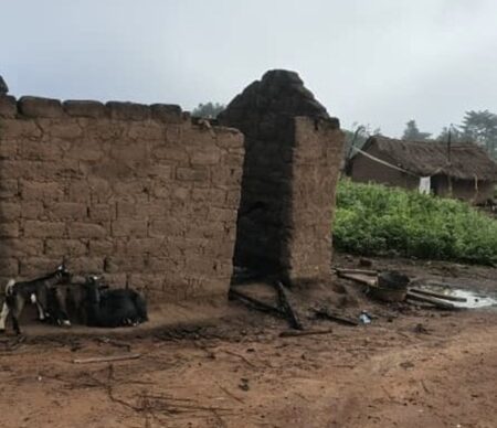 Dans le village de Mboula, dans la Nana-Mambéré, après le passage criminel des russes