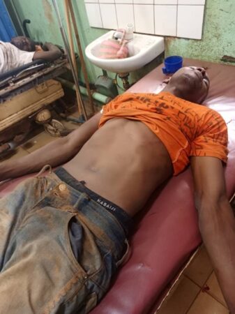 La victime des soldats du BIR au quartier Fodé, dans le troisième arrondissement de Bangui