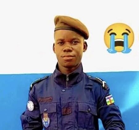 Le defunt policier Nah Ningkpi Gaüs qui a trouvé la mort à Ndélé, dans le Bamingui-Bangoran