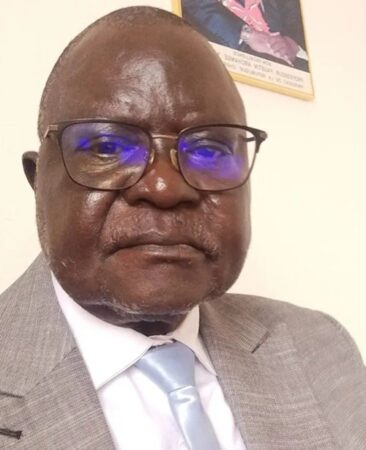 Monsieur Stanislas Samuel Zoumbeti, PDG de la plateforme Bloc des Partis Républicains pour la Défense de la Constitution du 30 août 2023, ancien membre du bureau politique du MLPC radié, ex-militant du parti MLPC