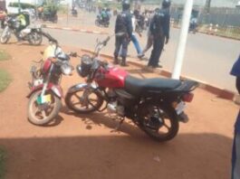 Grave accident de circulation entre deux motos-taxis sur le pont de Sayévoire à Bangui