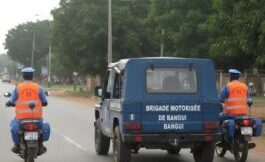 BANGUI : Accident spectaculaire de deux motos-taxis sur l’avenue de l’indépendance, deux blessés dans un état critique