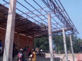 Stade-Bouar-façade-pour-article-corbeaunews- Centrafrique : reprise des travaux du stade de Bouar, une excellente nouvelle pour les amateurs du ballon rond.