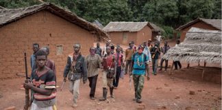 Les combattants de la milice centrafricaine anti-balaka