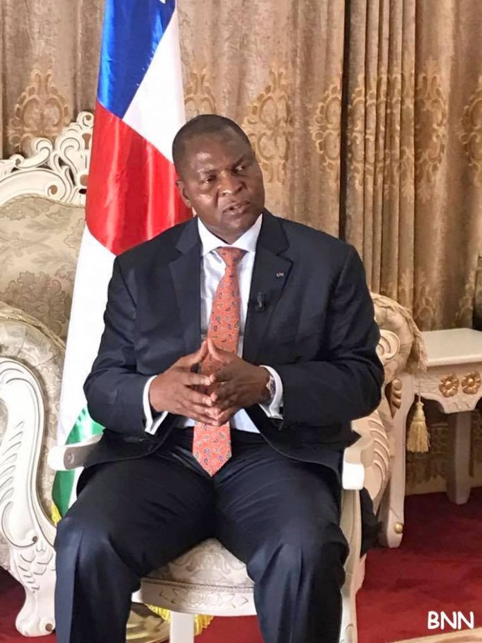 Deuxième-anniversaire-Président-Touadéra-photo-dans-l’article-corbeaunews- Centrafrique : Touadera et son ‘’l’an 2’’