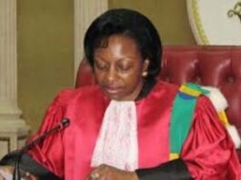 Madame-Marie-de-la-Cour-Constitutionnelle-du-Gabon-IMG_7mars2018135000 Gabon : Marie Madeleine bouleversée!