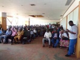 Parti_touadera_km5_reunion Centrafrique : Les musulmans du 3ème Arr. de Bangui intègrent le parti de Touadera