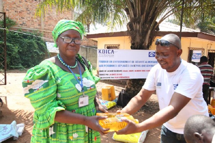 Coree-du-sud-appuie-ong-plan-internationale-en-rca Centrafrique : La Corée du Sud et Plan International appuient 418 Familles d’accueil des enfants déplacés