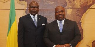 le vice-président gabonais