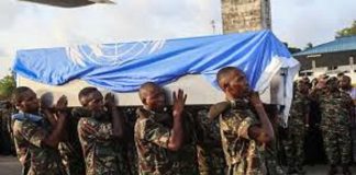 les casque bleus des nations-unies en République démocratique du Congo