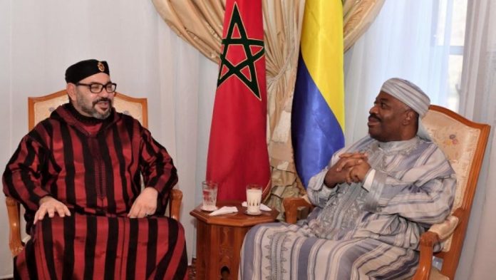 Le Président Ali Bongo et son homologue marocain Mohamed VI à Rabat. CopyrightDR Ali-Bongo-et-Mohamed-VI Maroc : Mohamed VI au chevet d’Ali Bongo