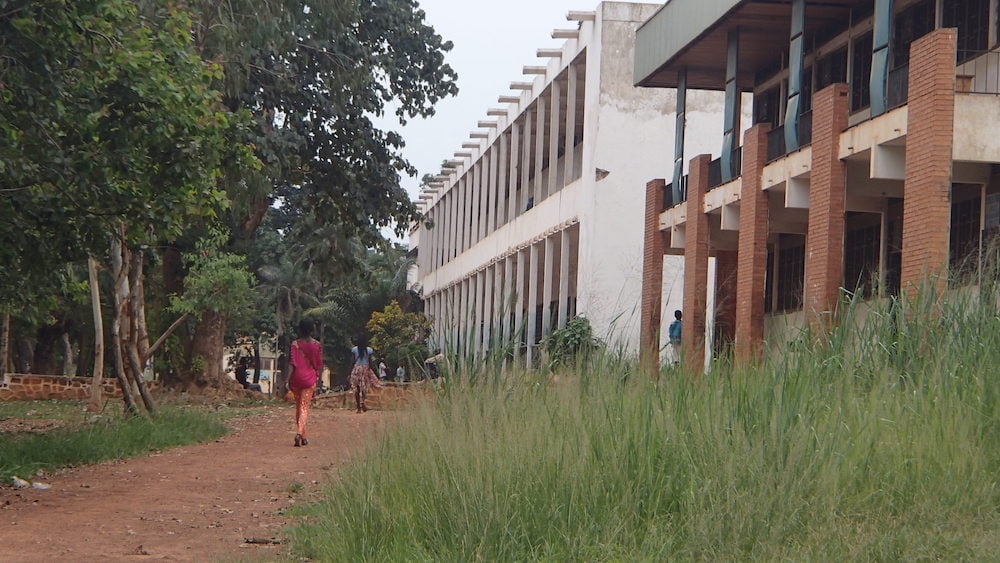 Lycée Marie-Jeanne CARON de Bangui. CopyrightCNC.