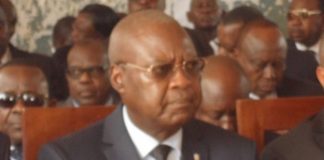 Le Premier ministre Simplice Mathieu Sarandji. CopyrightCNC.