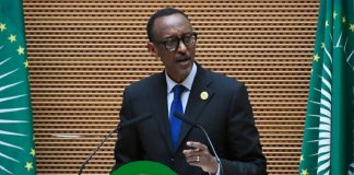 Paul Kagamé, Président du Rwanda.