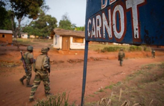 patrouille-sangaris-misca-a-carnot-en-republique-centrafricaine-1 Centrafrique : cri d’alarme des autorités de Carnot face à l’arrivée massive des déplacés du village Zaoro-Sangou.