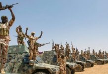 Les militaires tchadiens en mouvement au Tchad