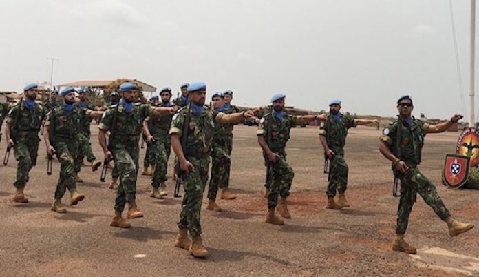 forces-spéciale-portugaise-Minusca-Centrafrique-corbeaunews- Les soldats de la paix sont nos héros » :  La MINUSCA et l’ONU se charge de la paix