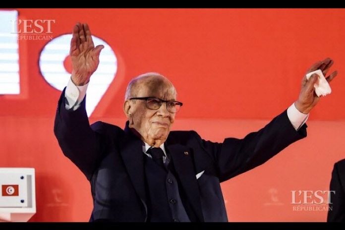 le-Président-tunisien Tunisie: le président Essebsi souhaite ne pas être candidat à la présidentielle