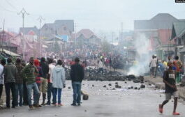 Des-manifestants-ont-affronté-la-police-dans-les-rues-de-Goma-en-RDC-le-30-octobre-2017 RDC : colère après la mort d'un enfant de douze ans tué par un policier
