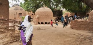 Habitants du village de Tibiri près de Dosso au Niger - le 28 mai 2012