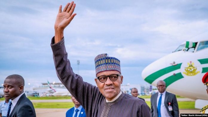 Le-Président-nigérian-Muhammadu-Buhari-à-Abuja-Nigeria-le-18-août-2018 Le Président nigérian Muhammadu Buhari bientôt en Afrique du Sud après les tensions xénophobes