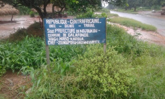 Village Mabo, près de Sibut, en République centrafricaine le 31 août 2019. Crédit photo : Anselme Mbata / CNC. village-mabo-près-de-sibut-en-république-centrafricaine-par-anselme-mbata-le-31-août-2019 Braquage des éleveurs peuls près de Sibut, trois personnes assassinées en réprésailles.