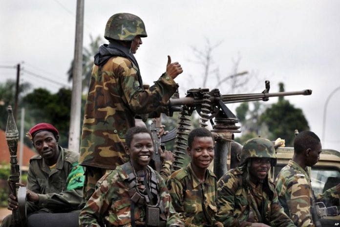 des-rebelles-de-lex-coalition-seleka Centrafrique : Le Sud-Soudan veut porter secours aux habitants de la ville de Bambouti envahie par les hommes de l’UPC