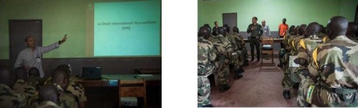 formation-des-faca-en-droit-de-lhomme-par-EUTM-RCA Centrafrique / EUTM-RCA : Formation des FACA en Droit International Humanitaire