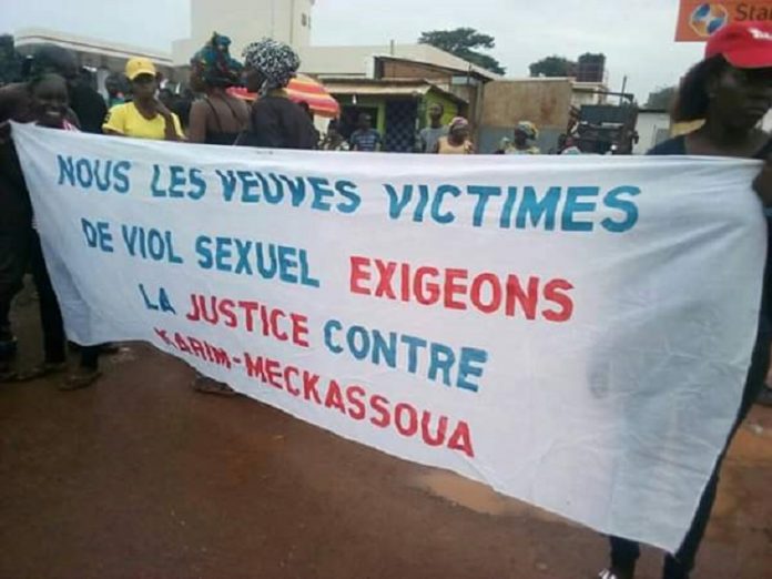 Marche du mardi 29 octobre 2019 pour la reclamation de l'arrestation de l'honorable Karim Meckassoua. CopyrightCNC. marche-pour-reclamer-larrestation-de-Meckassoua Centrafrique : une marche pour réclamer l’arrestation de Meckassoua