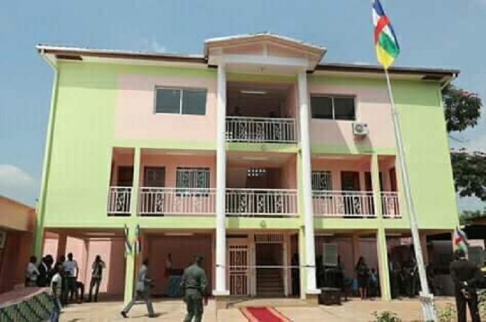 Nouveau bâtiment de l'autorité nationale des élections à bangui nouveau-batiment-autorité-nationale-des-élections-à-bangui-en-république-centrafricaine Centrafrique : L’Autorité Nationale des Elections dévoile le calendrier provisoire des  élections couplées