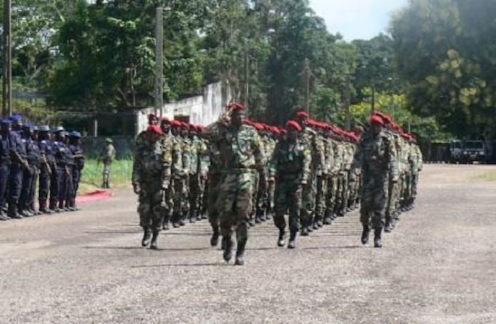 parade militaire à Berengo lors de la sortie officielle@Erick Ngaba parade-militaire-à-Berengo-lors-de-la-sortie-officielle@Erick-Ngaba La face cachée de la formation reçue à Berengo : un témoignage explosif !