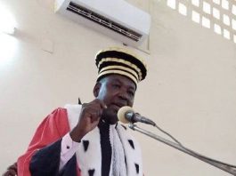 Eric Didier Tambo - Procureur Général près la Cour d'Appel de Bangui - crédit photo cédric gwa gomba le 20 janvier 2020