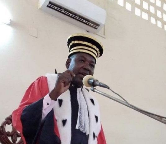 Eric Didier Tambo - Procureur Général près la Cour d'Appel de Bangui - crédit photo cédric gwa gomba le 20 janvier 2020