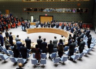 le conseil de sécurité des nations unies à New-York en septembre 2018.