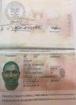 copie du passeport de monsieur Ismaël Djida - ami de djotodia michel dans l'affaire du terrorisme avec l'iran