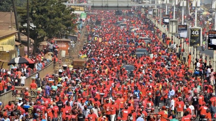 des manifestants à Conakri en guinée janvier 2020 des-manifestants-à-Conakri-en-guinée-janvier-2020 Conakry promet des sanctions après la mort de manifestants.