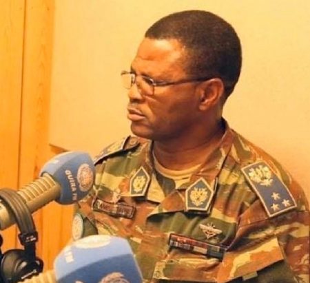 Le général burkinabé Sidiki Traoré. CopyrightDR