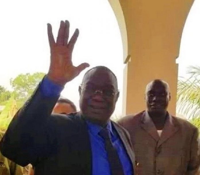 L'ancien chef d'État de transition Michel Djotodia. michel-djotodia-le-10-janvier-2020-à-Bangui. RCA :Retour de Djotodia, une mission politique de Touadera ?