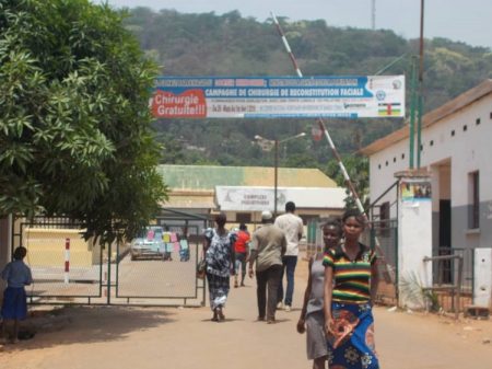 Centre hospitalier universitaire de Bangui, le 11 mars 2019. Photo CNC / Fortuné Boberang.