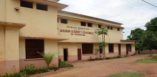 La prison de Ngaragba, à Bangui, le 5 avril 2013 par AFP