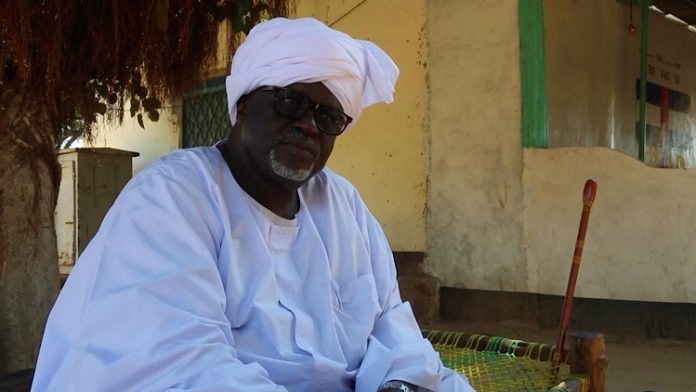 Le sultan de Birao, préfecture de Vakaga, le 10 décembre 2019. Photo CNC. le-sultan-de-birao-interviewé-par-la-radio-minusca-en-décembre-2019 RCA : message de solidarité des Notables de Rafai A La Très Haute Attention des Notables De La Vakaga et du Bamingui-Bangoran