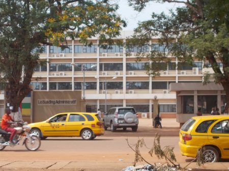 Building administratif de Bangui. Photo CNC / Anselme Mbata