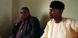 De gauche à droite Lamido issu bi Amadou et Abass Sidiki à Koui en 2019.