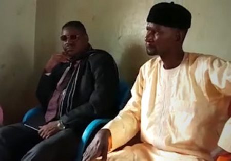 De gauche à droite Lamido issu bi Amadou et Abass Sidiki à Koui en 2019.