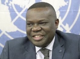 M. Yao Agbetse (Togo) est un avocat des droits de l’homme, chercheur et enseignant qui a