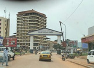 Ville de Bangui, le 01 août 2020. Photo CNC / Anselme Mbata
