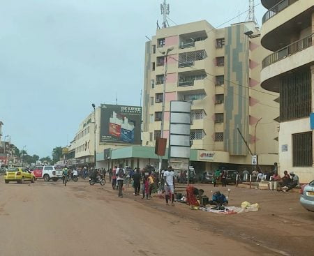 Image d'illustration. Centre ville de Bangui, Centrafrique. Photo CNC / Anselme Mbata